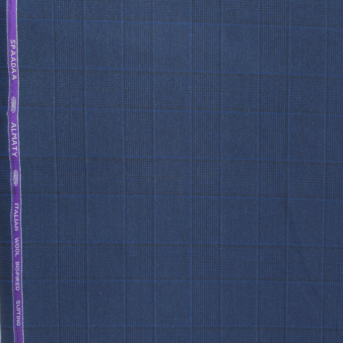 SPAADAA BLUE CHECKES TWEED