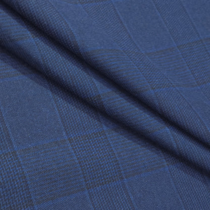 SPAADAA BLUE CHECKES TWEED