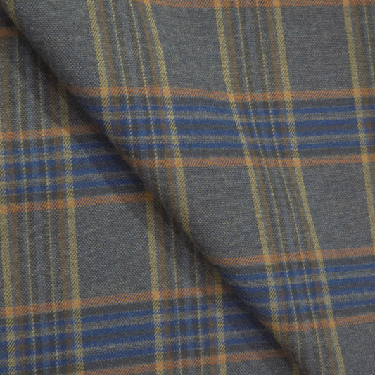 SPAADAA BROWN CHECKES TWEED