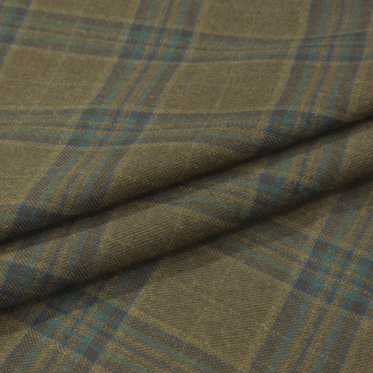 SPAADAA LIGHT BROWN CHECKS TWEED