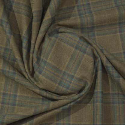SPAADAA LIGHT BROWN CHECKS TWEED