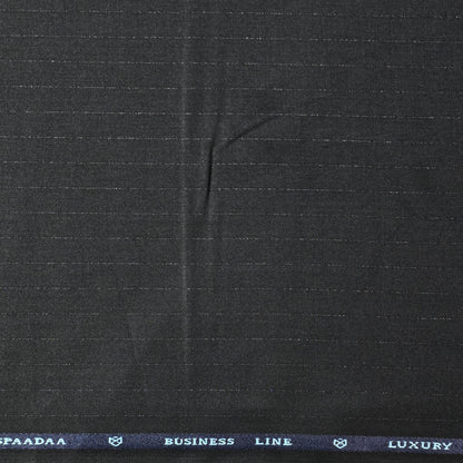 SPAADAA BLACK STRIPE SUITING