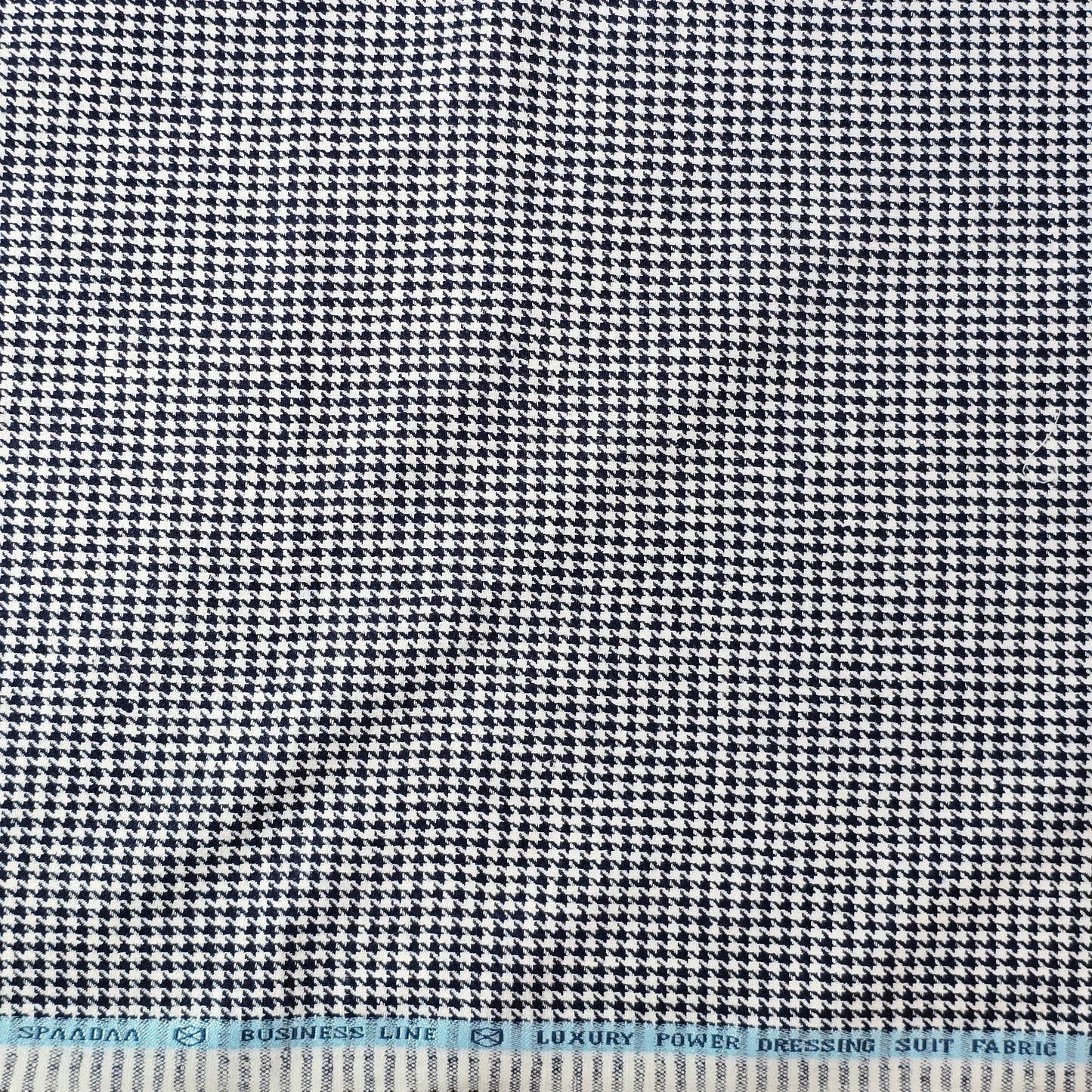 SPAADAA BLUE CHECKERED SUITING