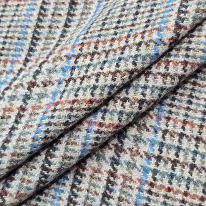 D&J GREY CHECKES TWEED