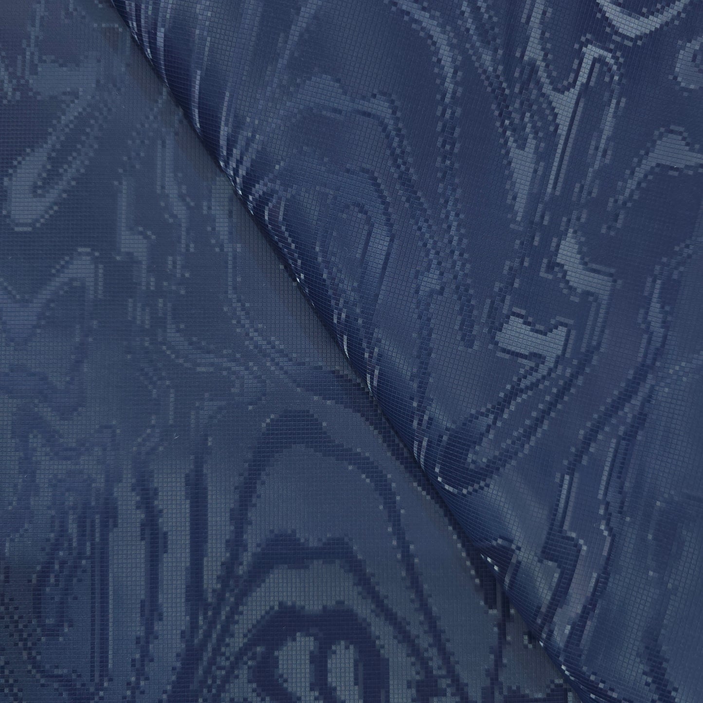 D&J BLUE TUXEDO FABRIC