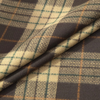 D&J GREEN CHECKES TWEED