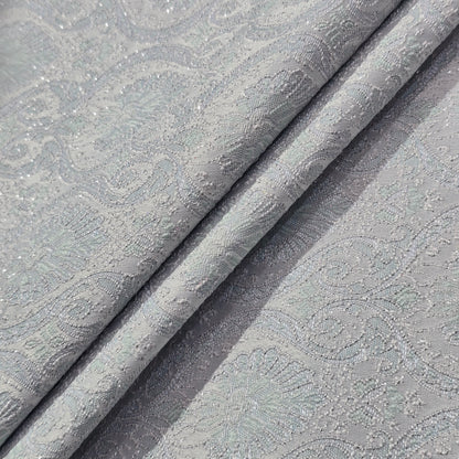 D&J TURQUOISE EMBROIDERED FABRIC