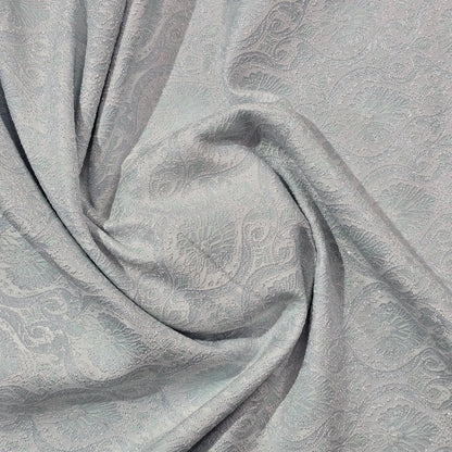 D&J TURQUOISE EMBROIDERED FABRIC