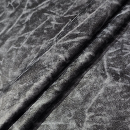 D&J GREY PRINTED TUXEDO FABRIC