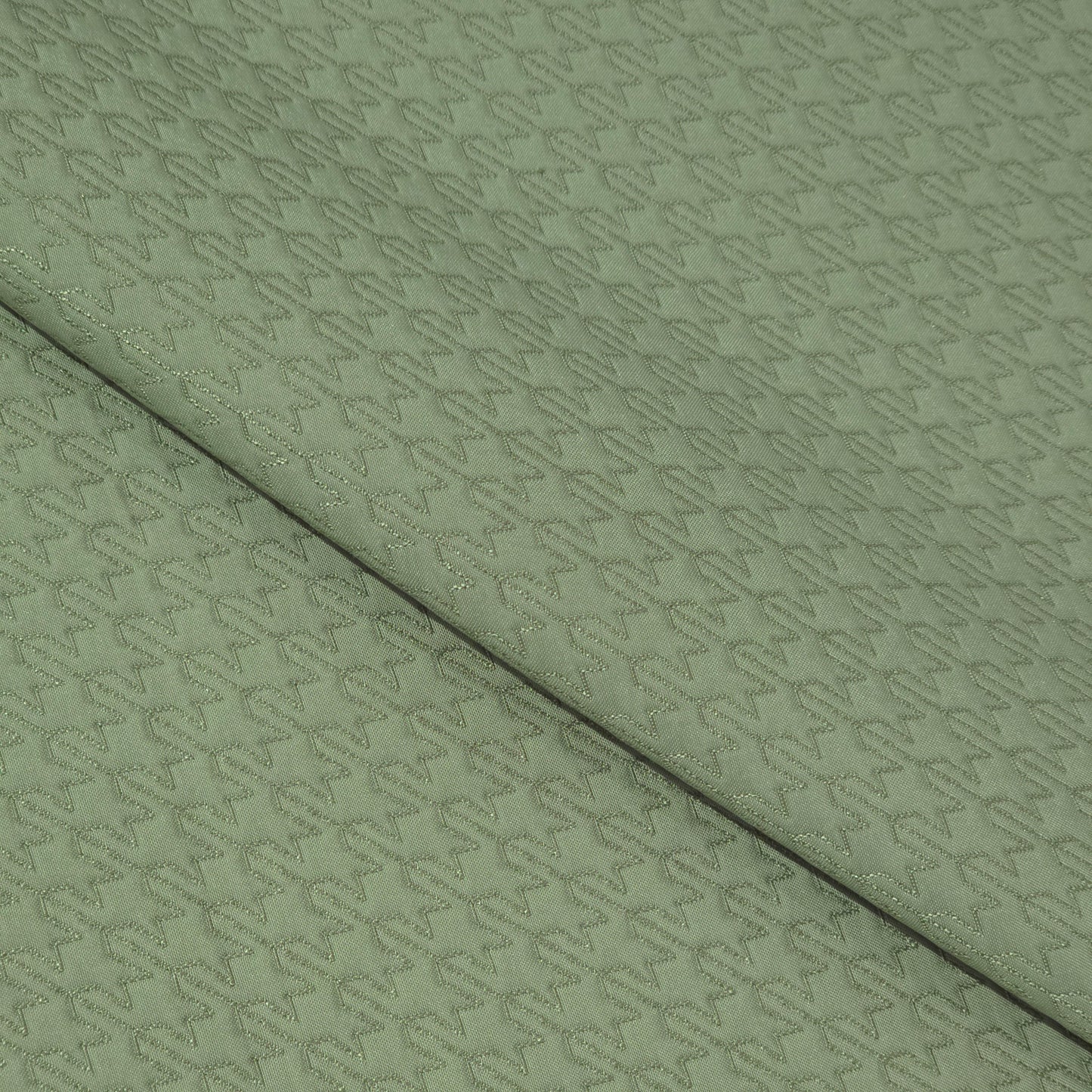 D&J PISTA GREEN SELF FABRIC