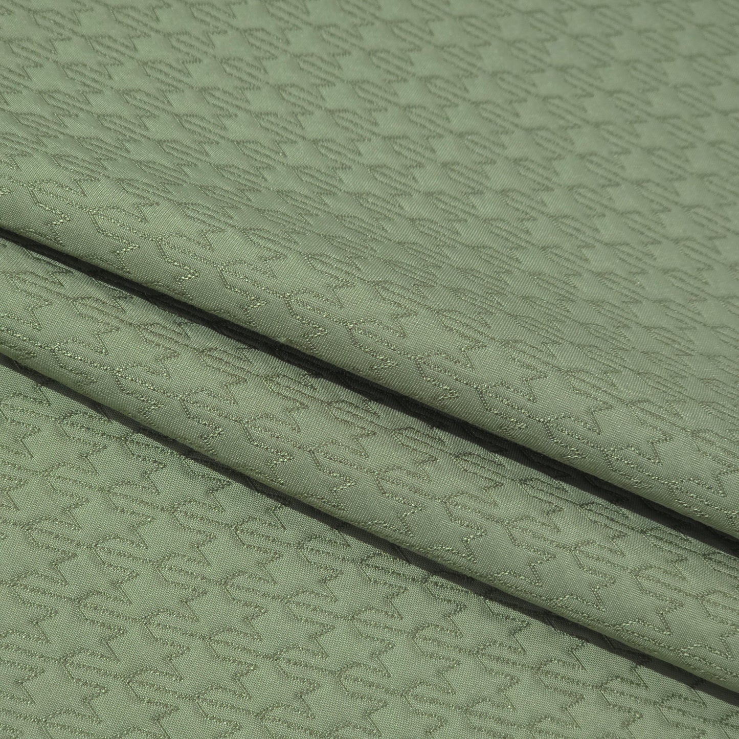 D&J PISTA GREEN SELF FABRIC
