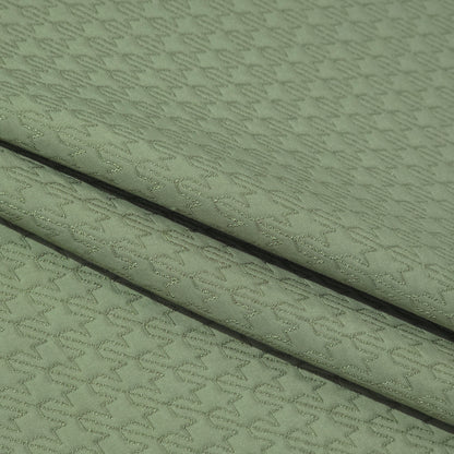 D&J PISTA GREEN SELF FABRIC