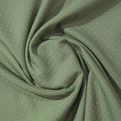 D&J PISTA GREEN SELF FABRIC