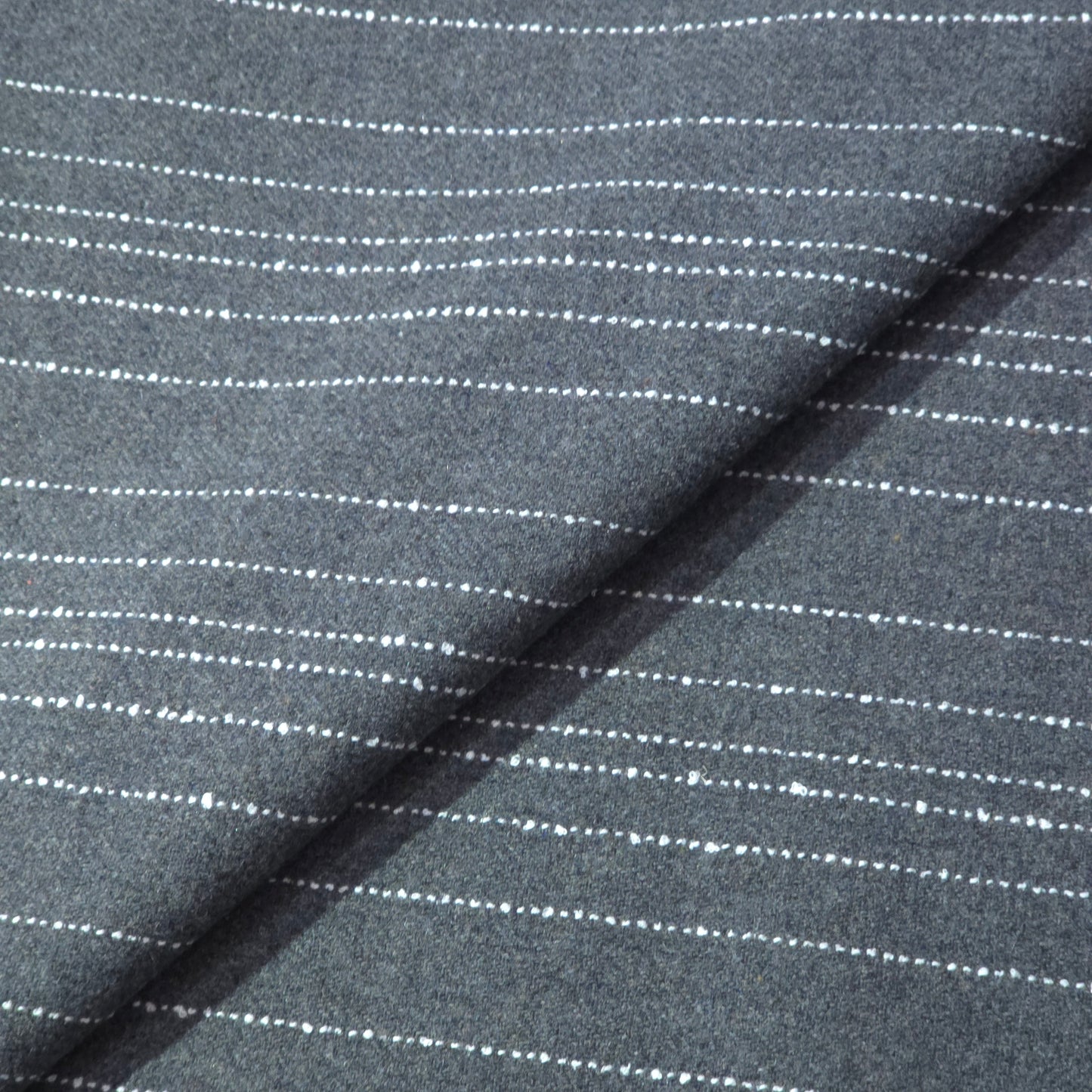 D&J GREY STRIPE TWEED