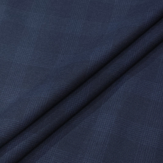 ABSOLUTO BLUE CHECKS SUITING