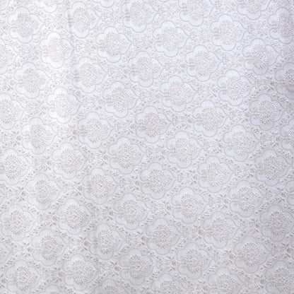 ITALIAN CHANNEL CREAM EMBROIDERED  FABRIC