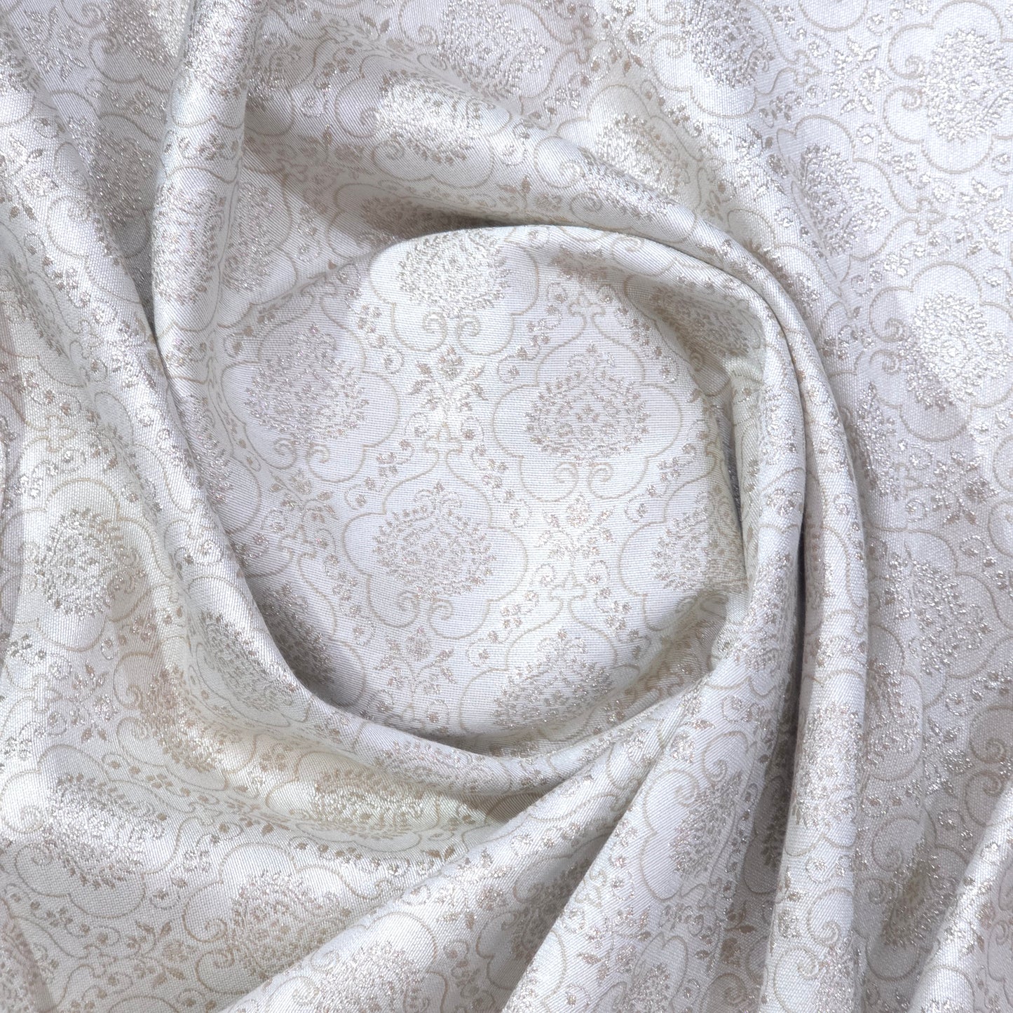 ITALIAN CHANNEL CREAM EMBROIDERED  FABRIC