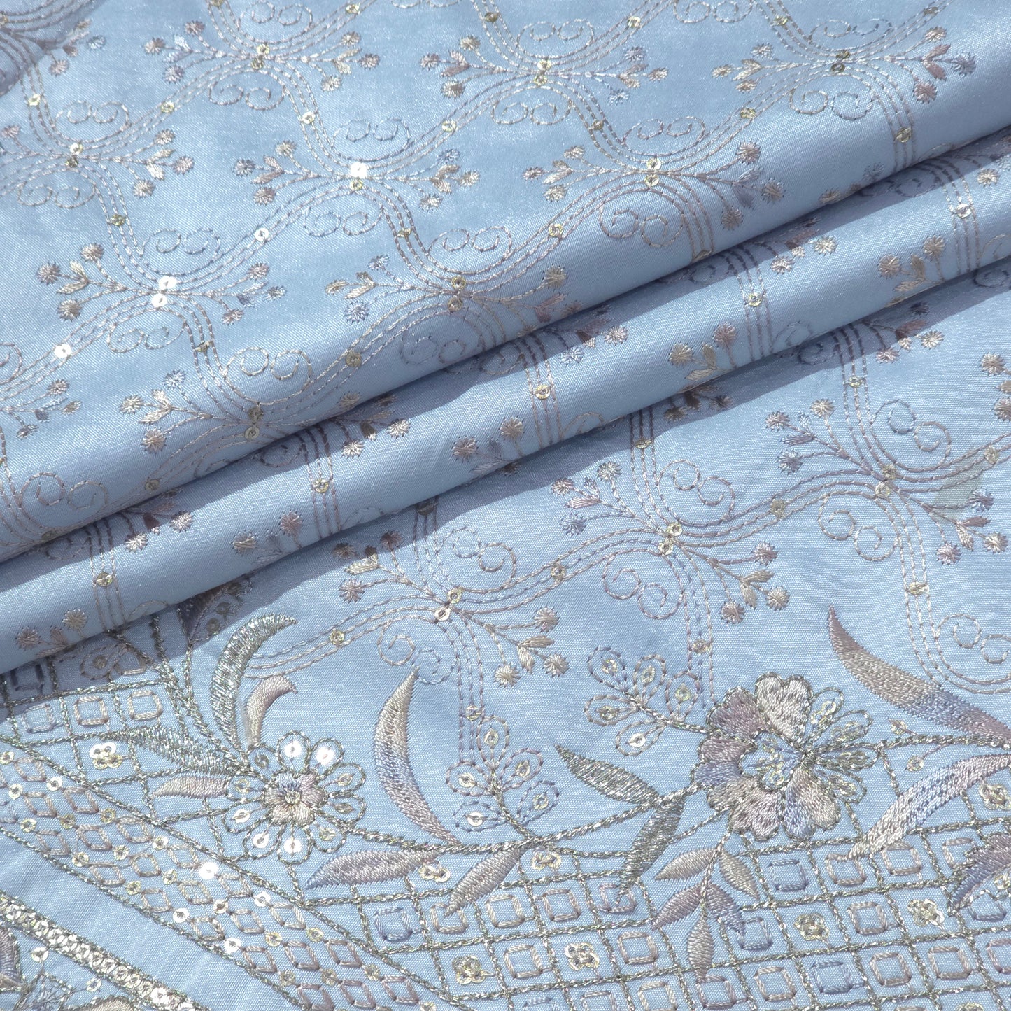 MITVA FIROJI EMBROIDERED FABRIC