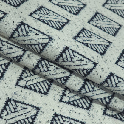 D&J CREAM PRINTED TWEED