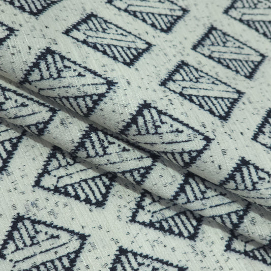 D&J CREAM PRINTED TWEED