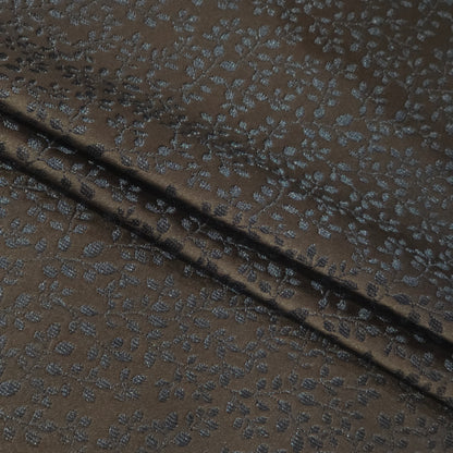 MITVA BROWN JACQUARD FABRIC