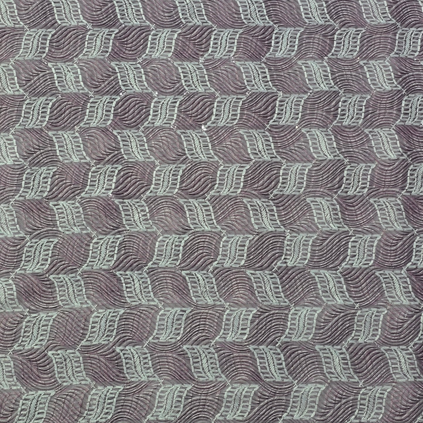 LILAC EMBROIDERED KURTA FABRIC