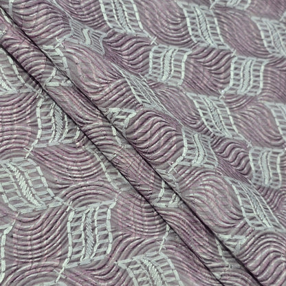 LILAC EMBROIDERED KURTA FABRIC