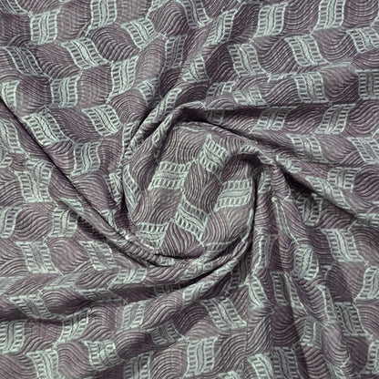 LILAC EMBROIDERED KURTA FABRIC