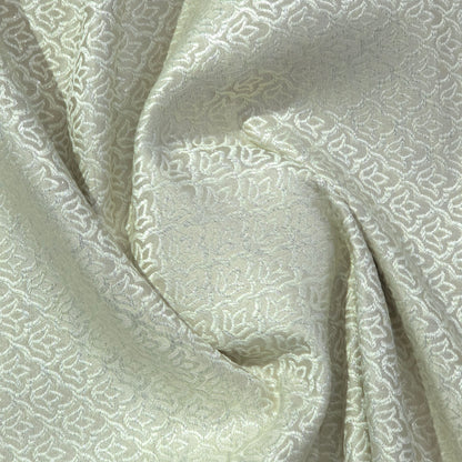 GREEN JACAUARD ETHNIC FABRIC