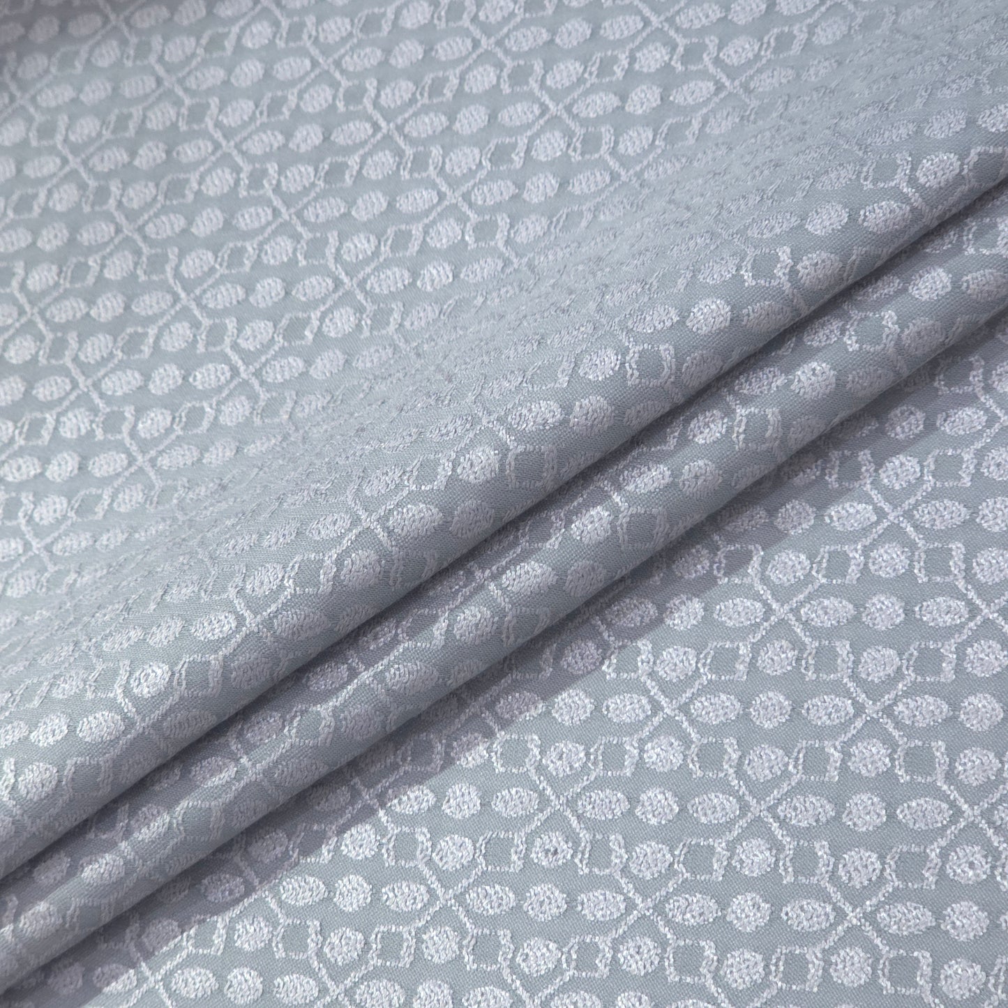 ABSOLUTO  GREY JAQUARD FABRIC