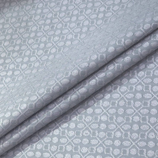 ABSOLUTO  GREY JAQUARD FABRIC