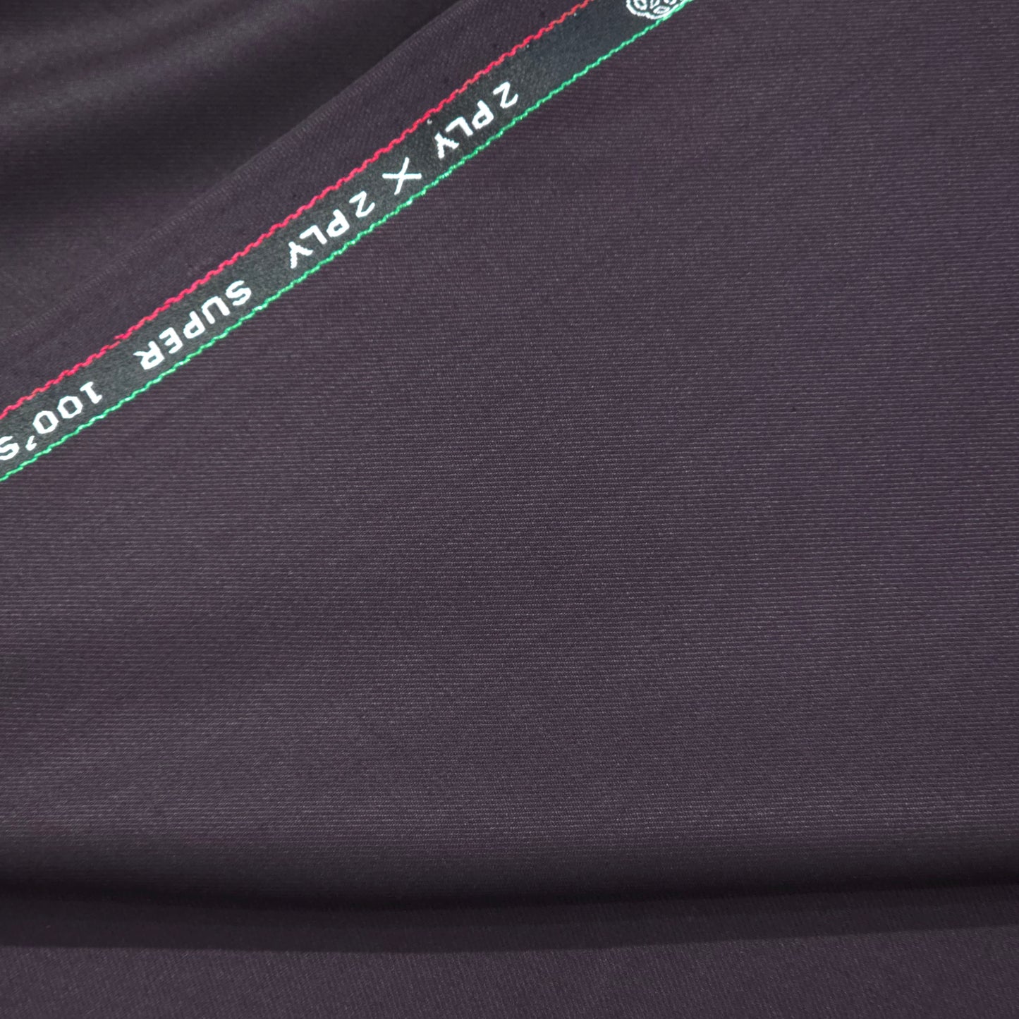 ABSOLUTO WOOL BLENDED WINE SUITING