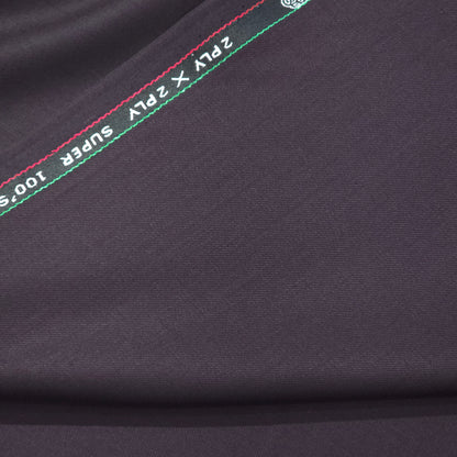 ABSOLUTO WOOL BLENDED WINE SUITING