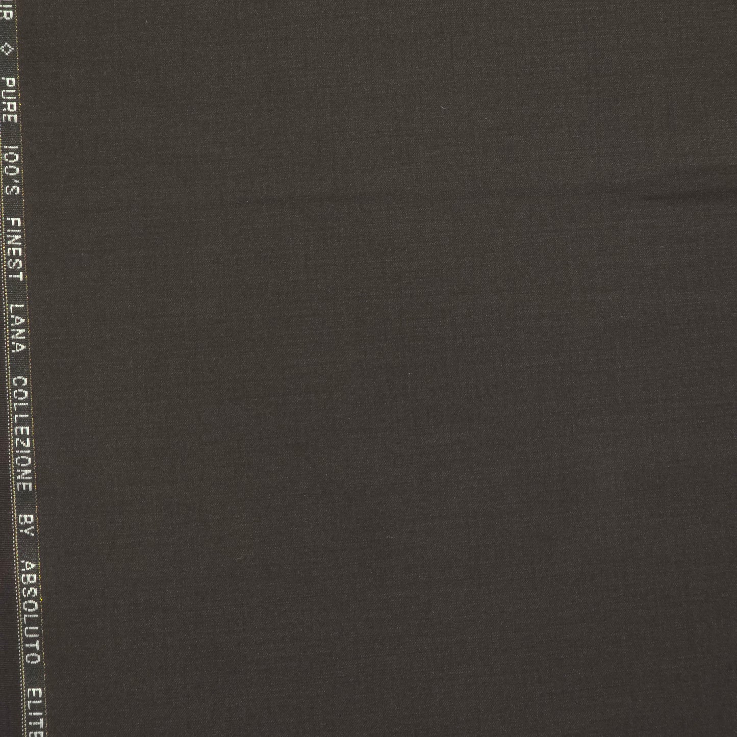 ABSOLUTO WOOL BLENDED BROWN SUITING