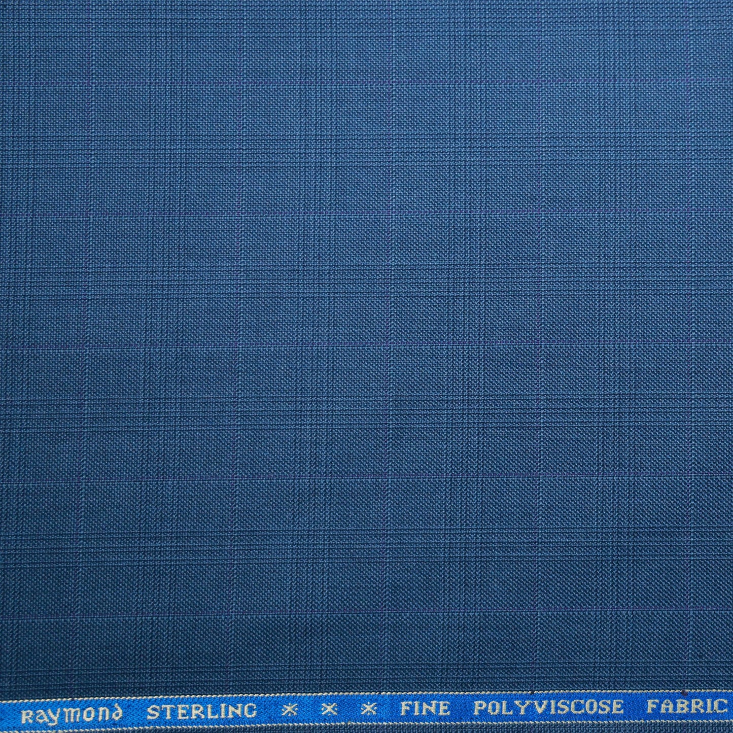 RAYMOND STERLING BLUE CHECKS SUITING