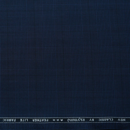 RAYMOND NEU CLASSIC BLUE CHECKS SUITING