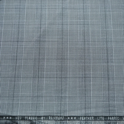 RAYMOND NEU CLASSIC GREY CHECKS SUITING