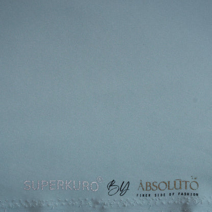 ABSOLUTO JAPANESE LYCRA SEA GREEN SUITING