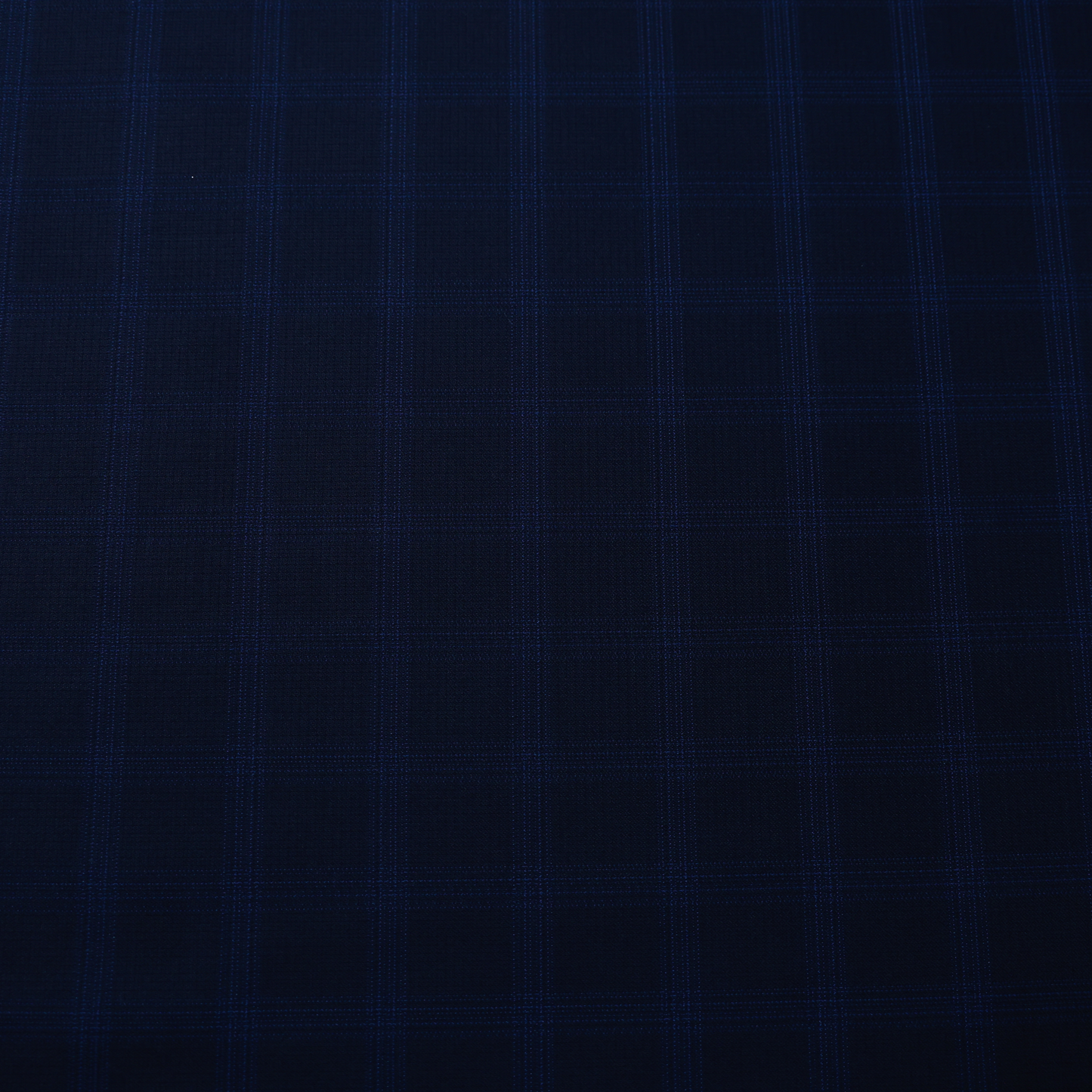 ITALIAN CHANNEL BLUE CHECKS SUITINGS