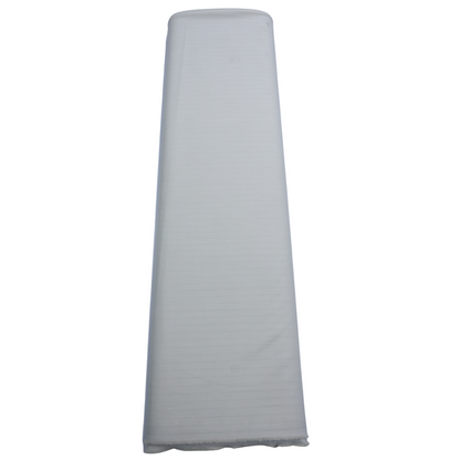 ITALIAN CHANNEL JAPANESE LYCRA CREAM STRIPED SUITING