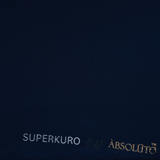 ABSOLUTO JAPANESE TEAL SUITING