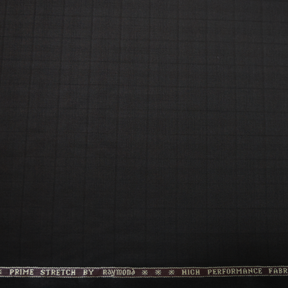 RAYMOND PRIME STRETCH BROWN CHECKS SUITING
