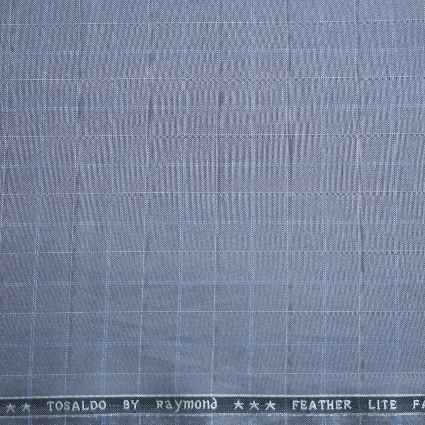 RAYMOND TOSALDO GREY CHECKS SUITING