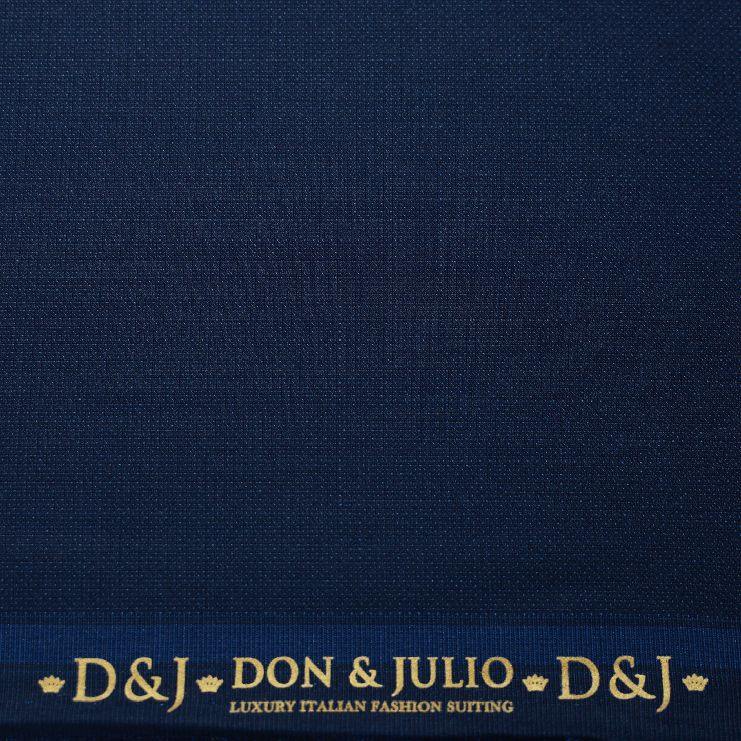 D&J NAVY BLUE TEXTURE SUITING
