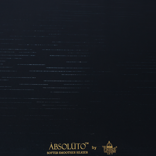 ABSOLUTO JAPANESE BLACKSELF STRIPED SUITING