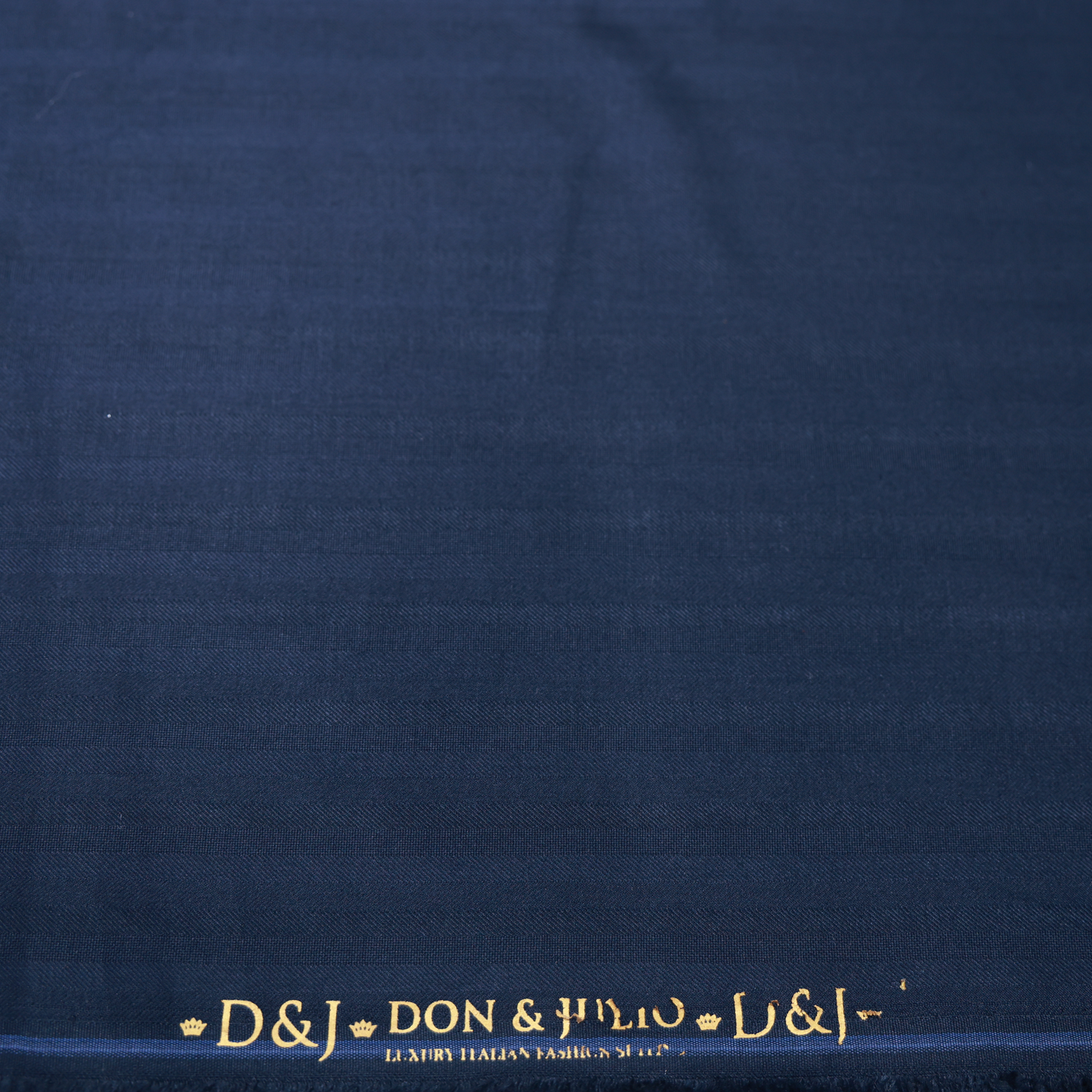 D&J BLUE STRIPED SUITING