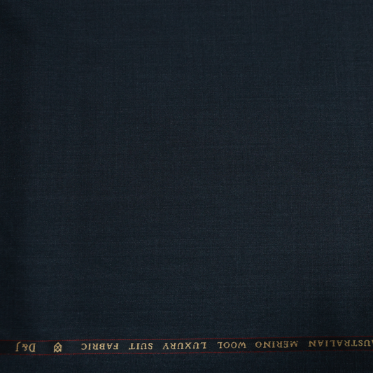 WOOL BLENDED DARK GREY SUITING