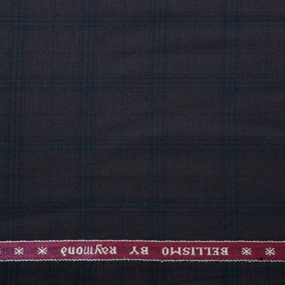 RAYMOND BELLISSMO WINE CHECKS SUITING