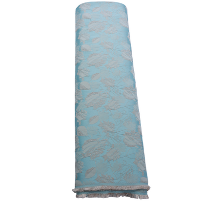 EMBOSED LIGHT TURQOISE FABRIC