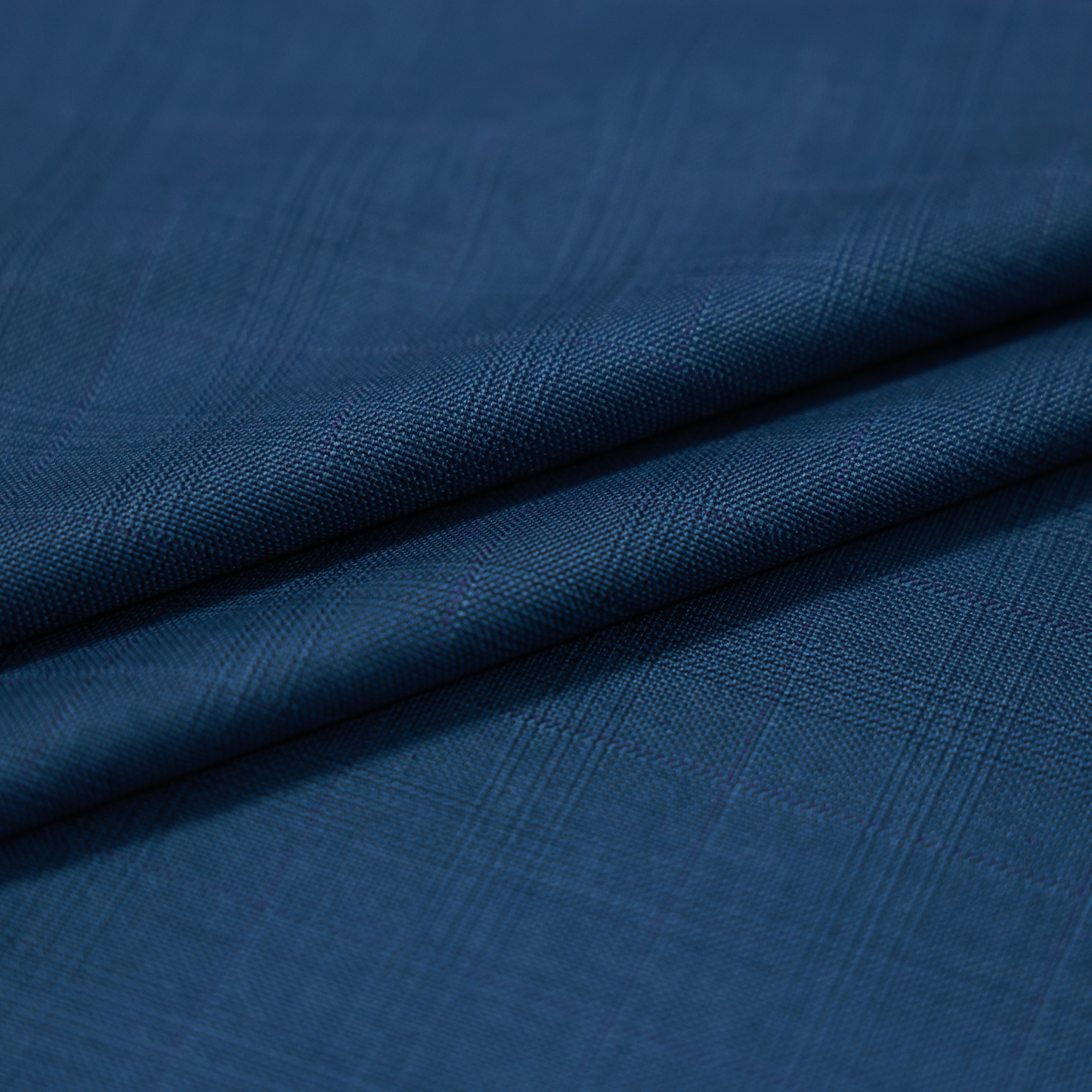 RAYMOND STERLING BLUE CHECKS SUITING